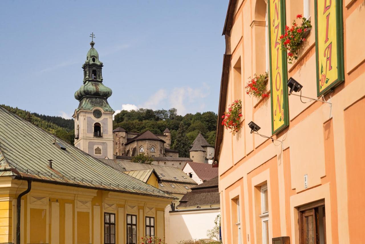 Penzión Rozália Banská Štiavnica Esterno foto